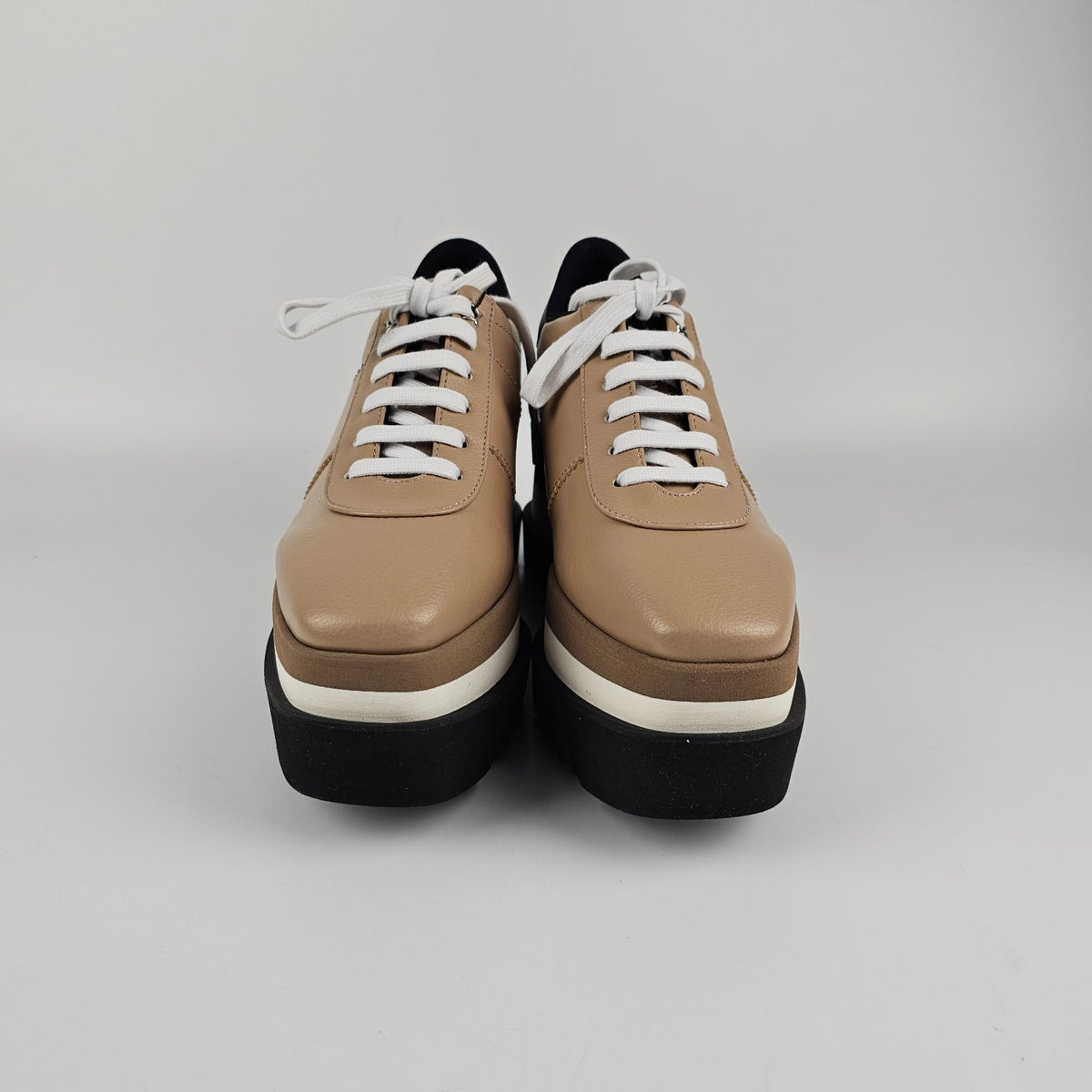 STELLA MCCARTNEY Elyse Beige Sneakers New
