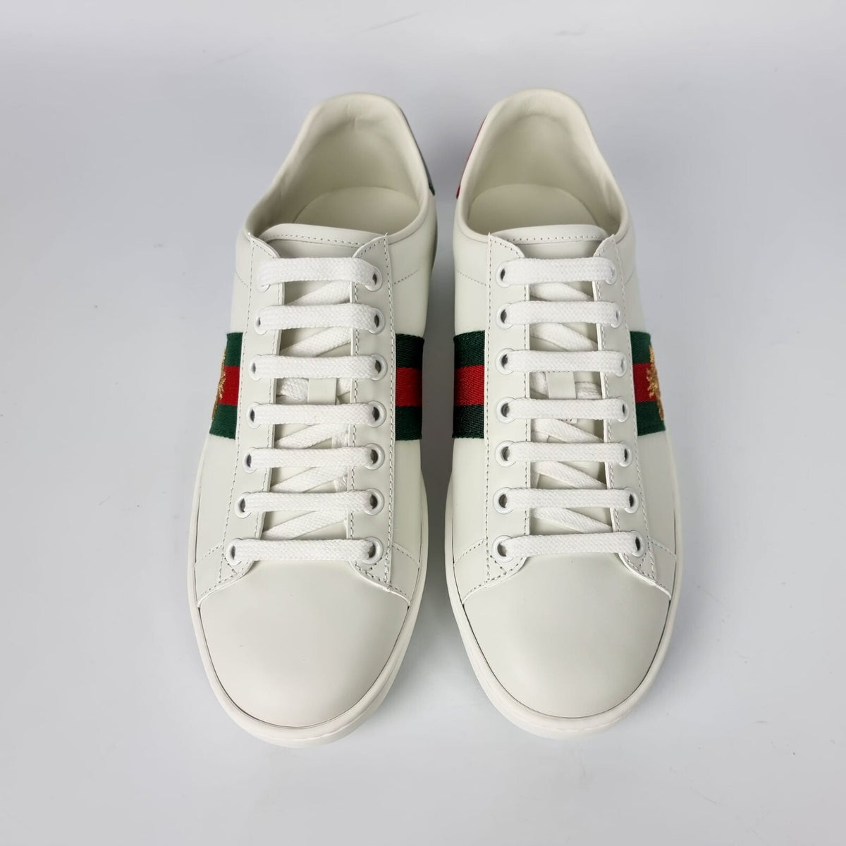 GUCCI Ace Bee White Women's Sneakers New
