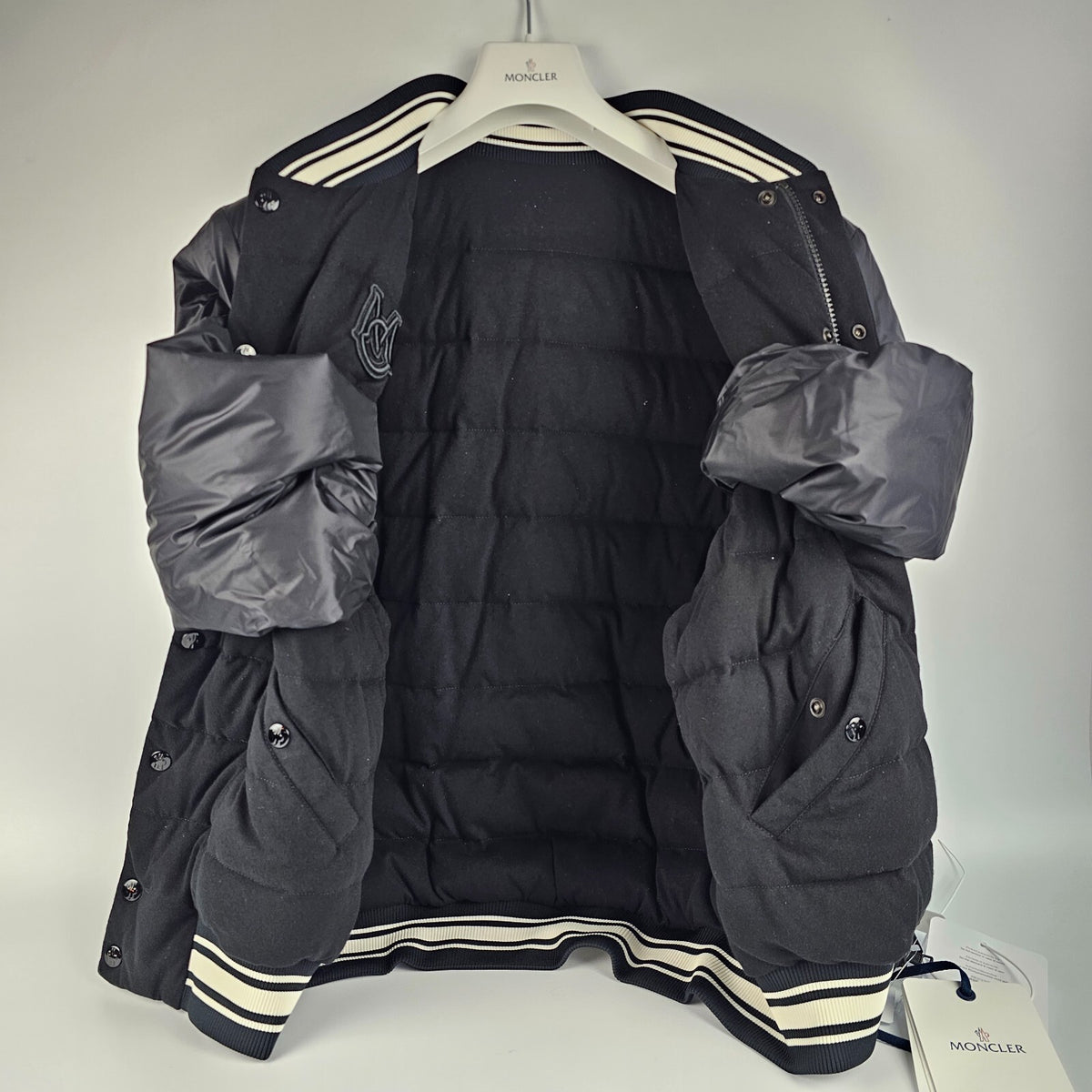 MONCLER Bouchet $2270 Men's Black Down Jacket New