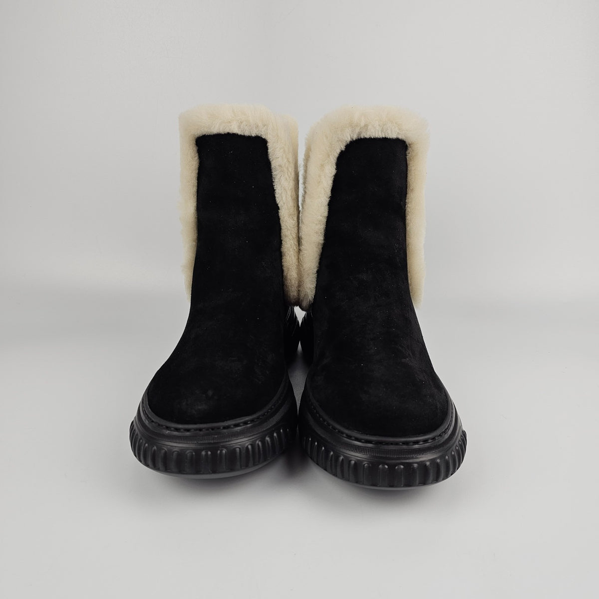 DIOR D-Racer $1550 Black Suede Ankle Boots New & Authentic