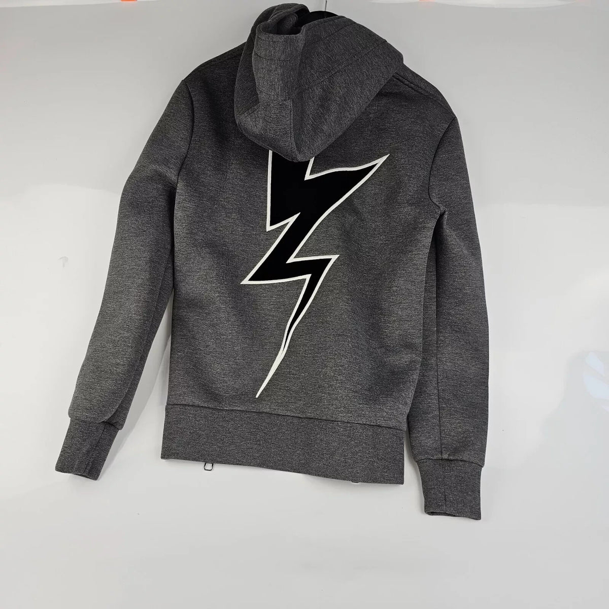 Neil Barrett Men's Gray Neoprene Sweatshirt New Size XXS