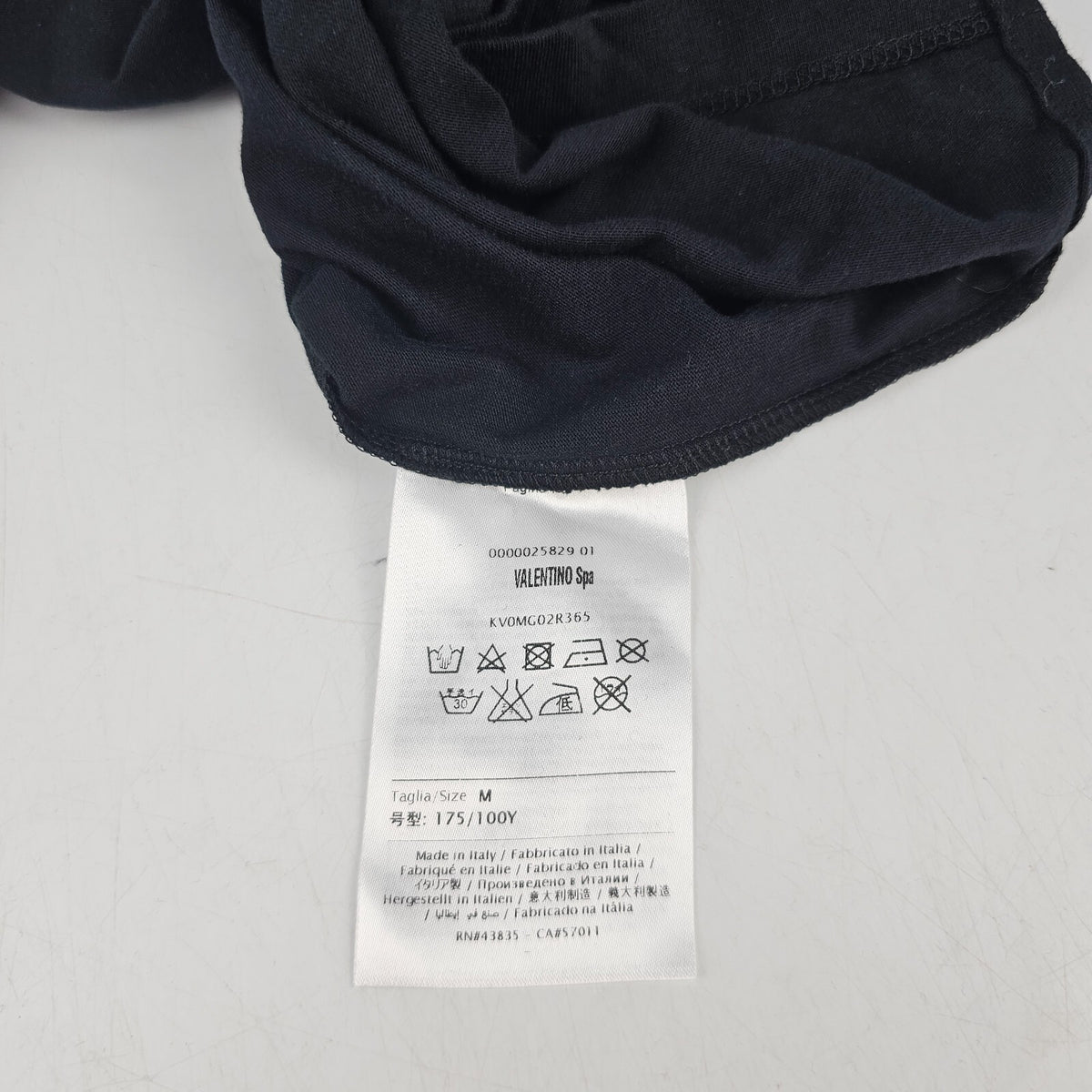 Valentino Authentic Animalia Black T-shirt Size M New
