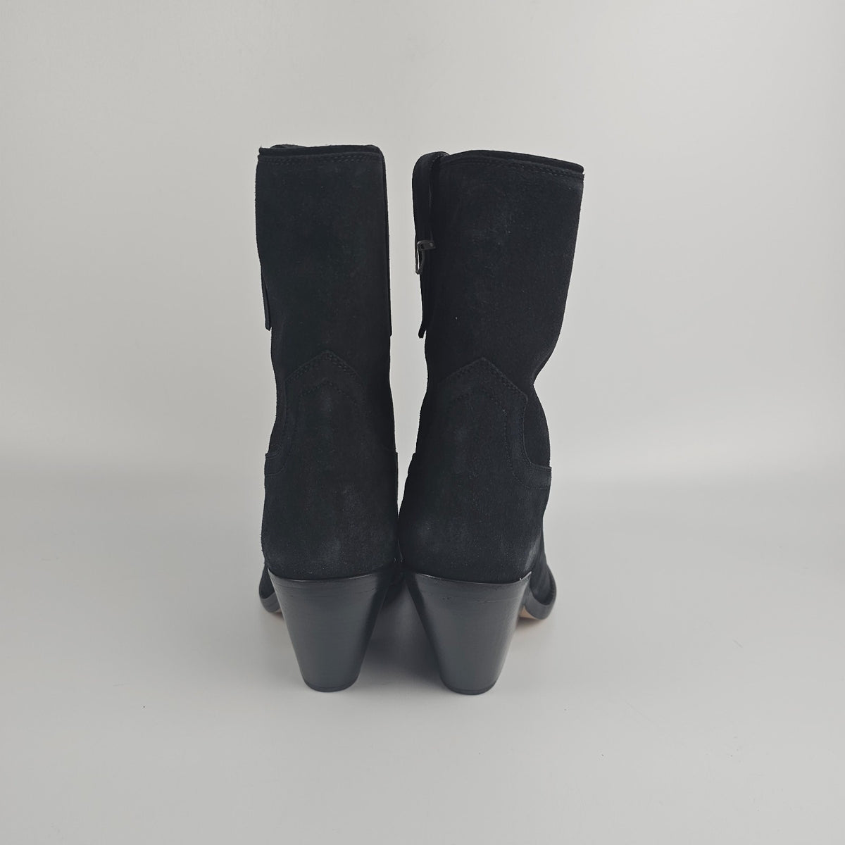 ISABEL MARANT Leyane Black Suede Boots New And Authentic