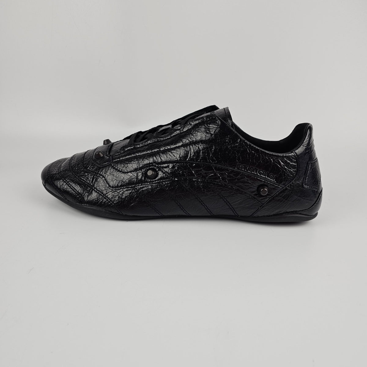 BALENCIAGA City $825 Men's Black Sneakers New & Authentic