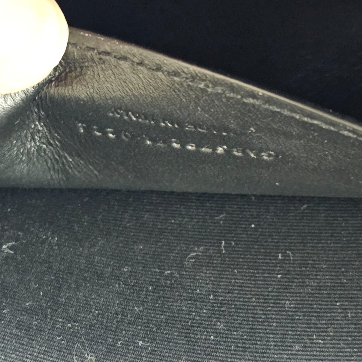 Saint Laurent Manhattan $3100 Black Embossed Leather Shoulder Bag New