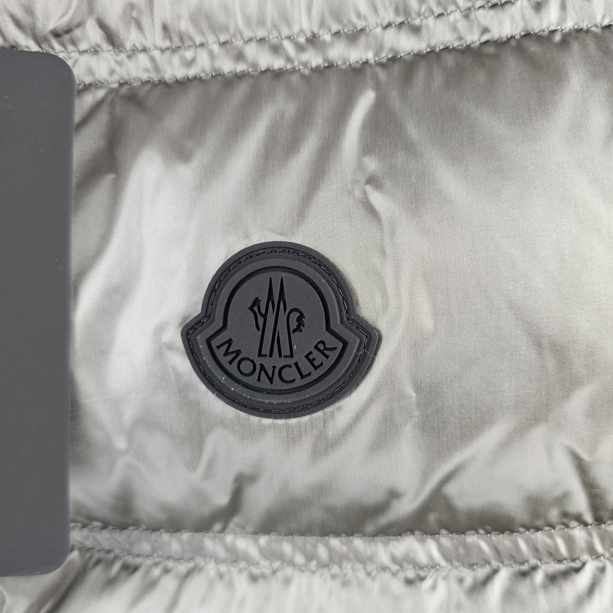 MONCLER $2010 Fluidite Silver Vest New