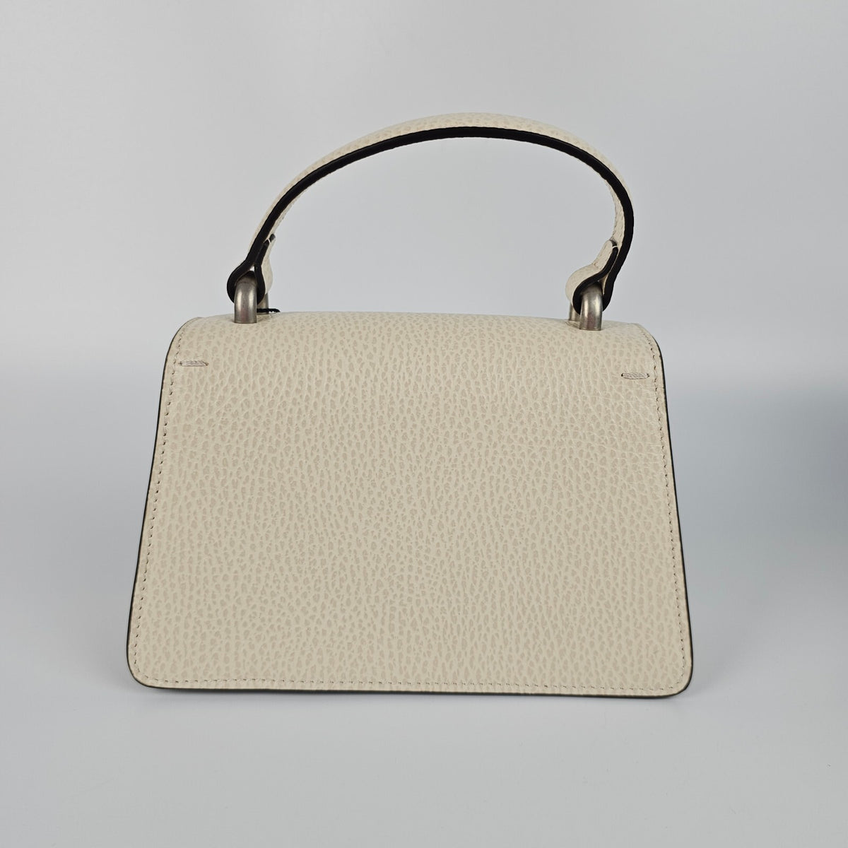 GUCCI Dionysus Mini $2250 White Leather Top Handle Bag New & Authentic