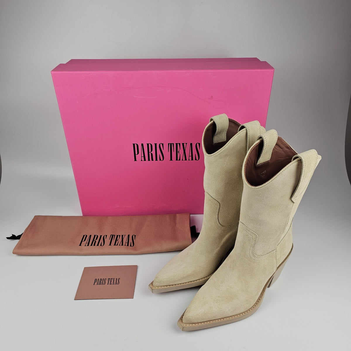 PARIS TEXAS Dakota Angora Boots New And Authentic