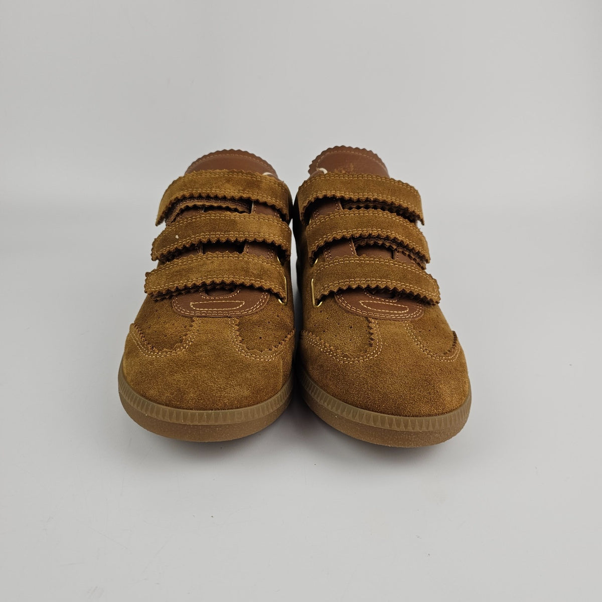 ISABEL MARANT Beth Brown Suede Sneakers New & Authentic