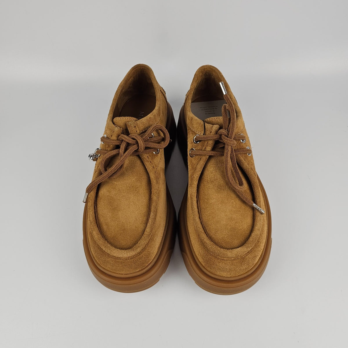 ALEXANDER MCQUEEN $890 Men's Rover Tan Suede Shoes New