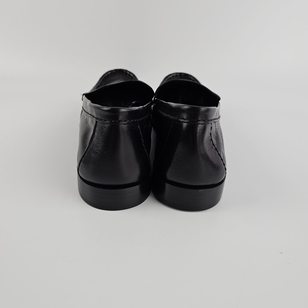 MIU MIU $1120 Black Leather Loafers New & Authentic