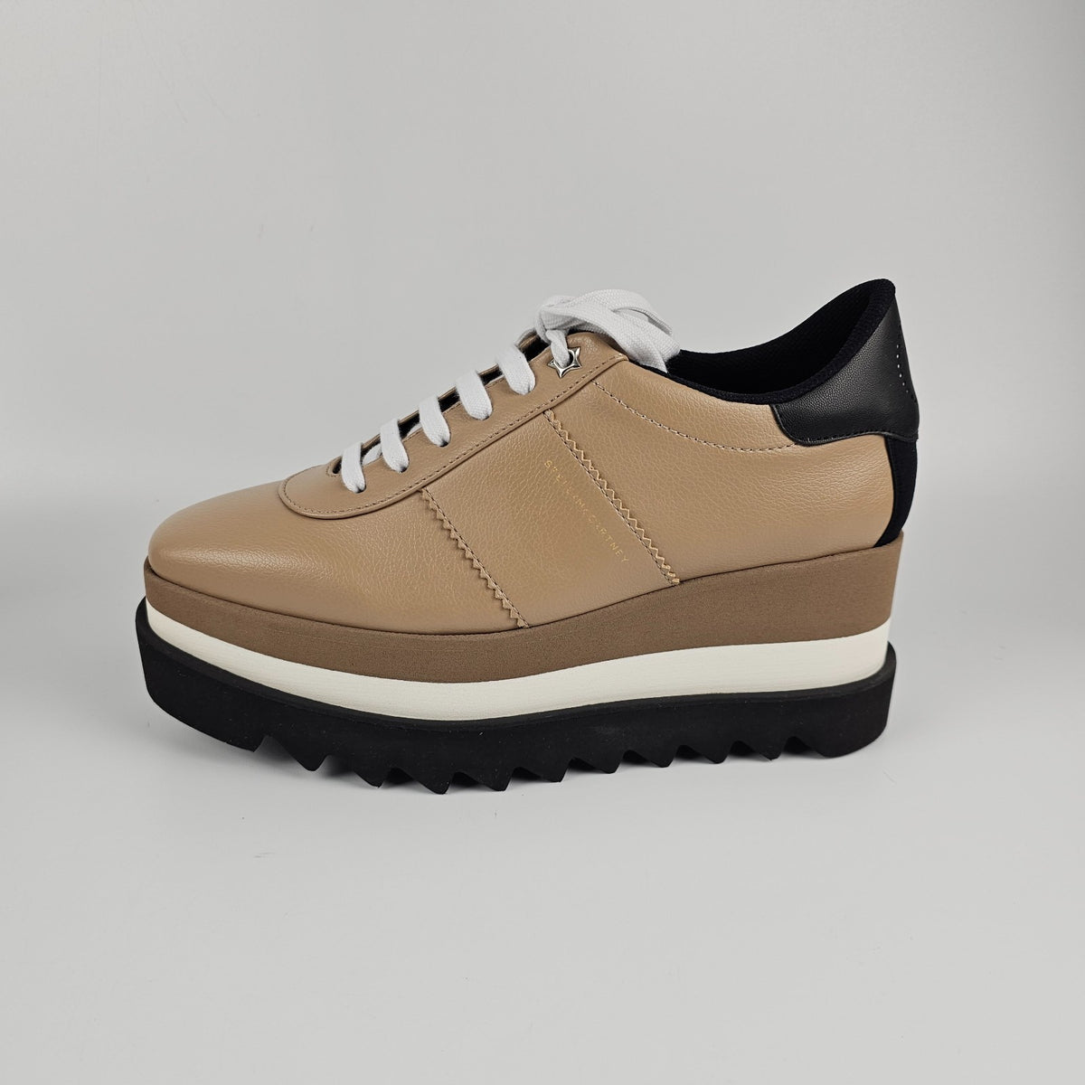 STELLA MCCARTNEY Elyse Beige Sneakers New