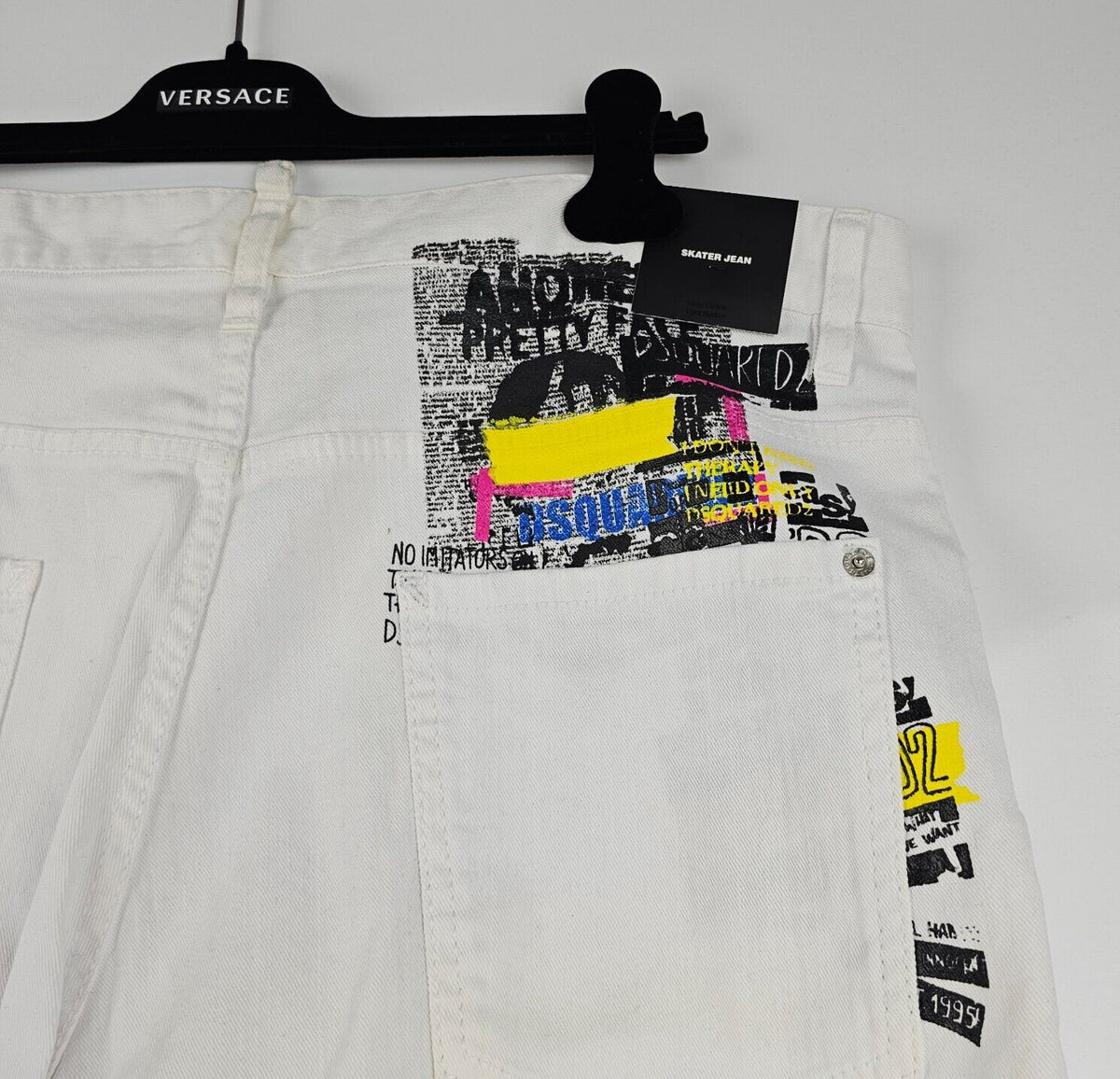 DSQUARED2 White Jeans Size IT56 New