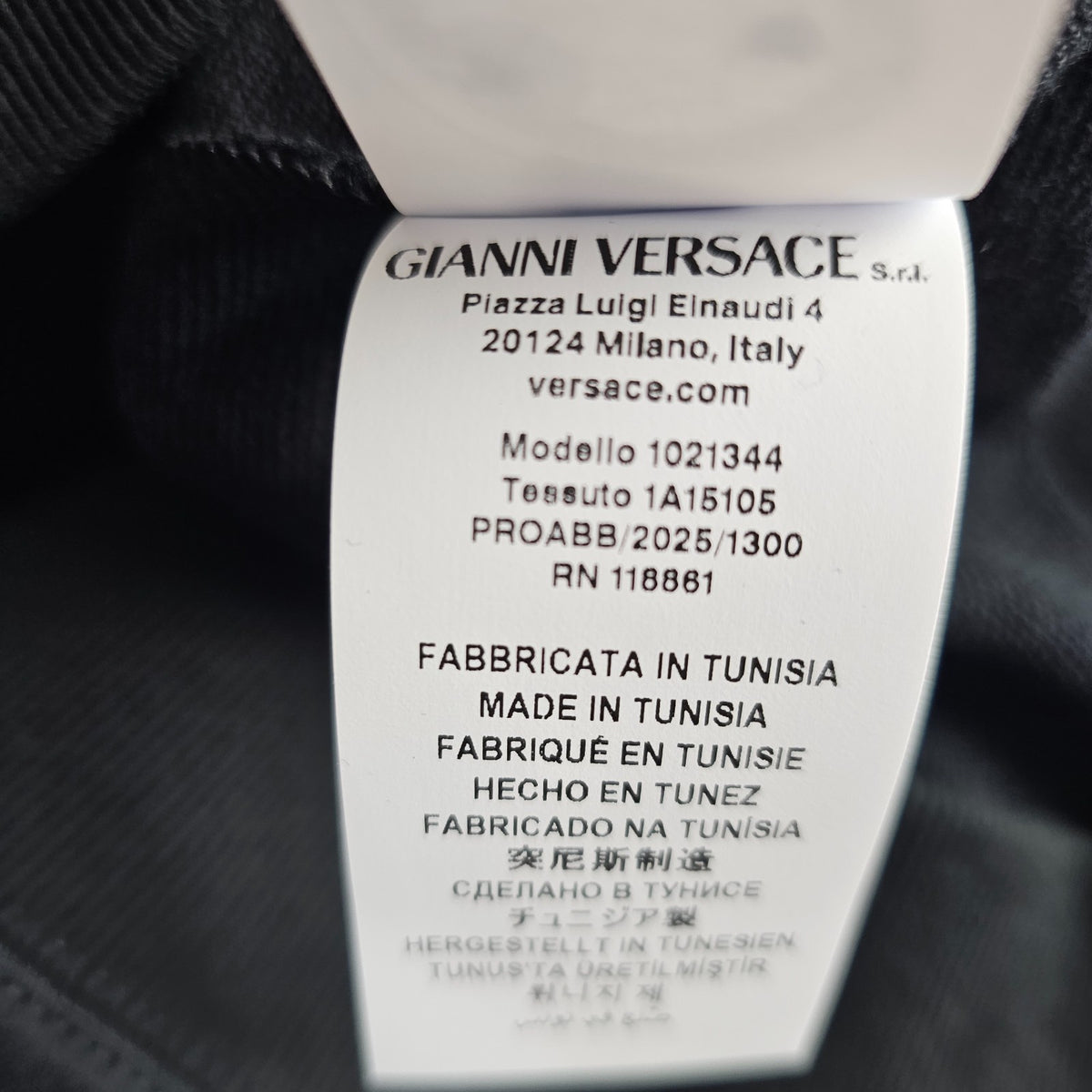 VERSACE Medusa Black Cotton Hoodie New & Authentic