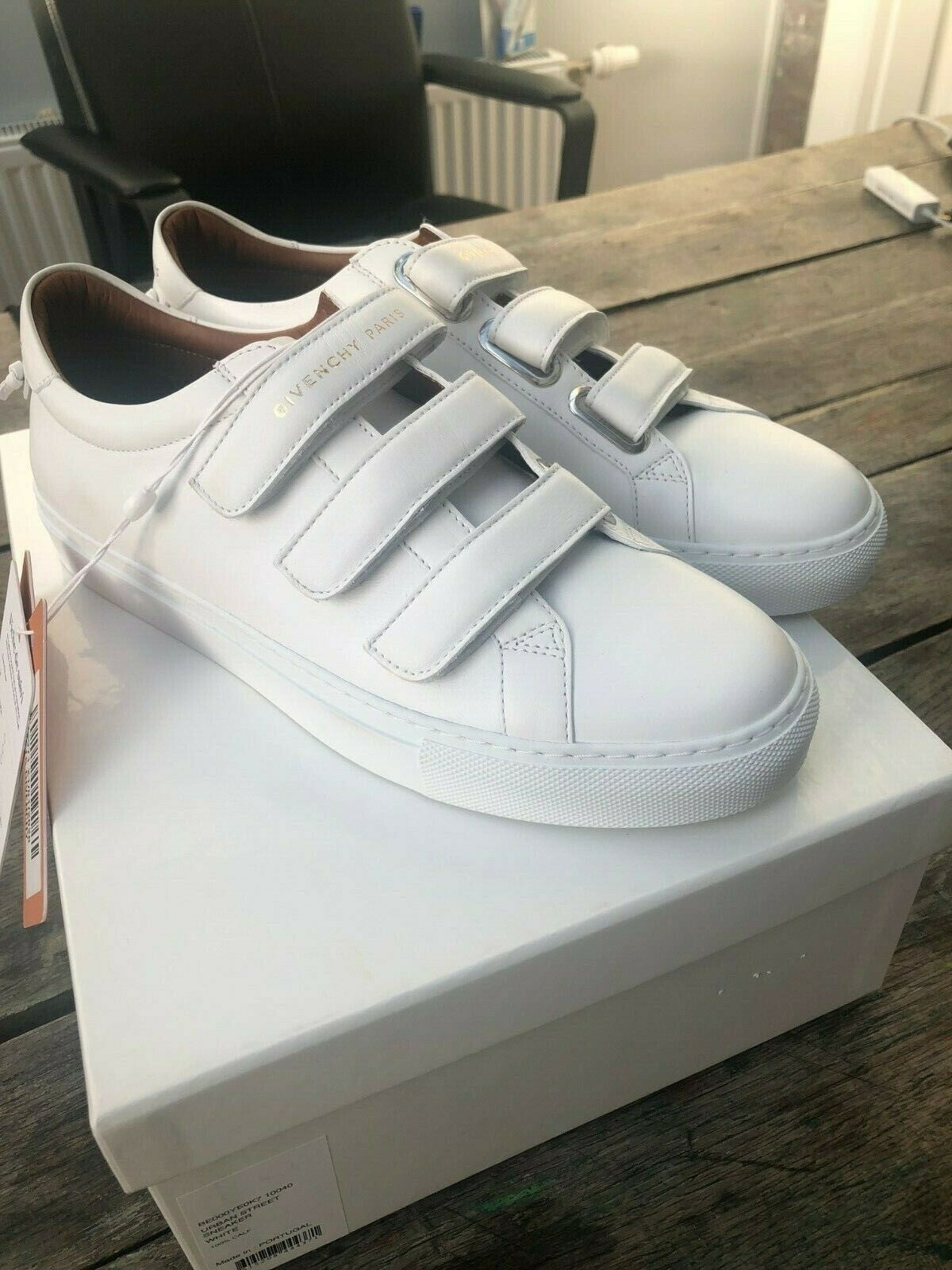 Givenchy Urban Street Women's White Sneakers New Size 40 US 10