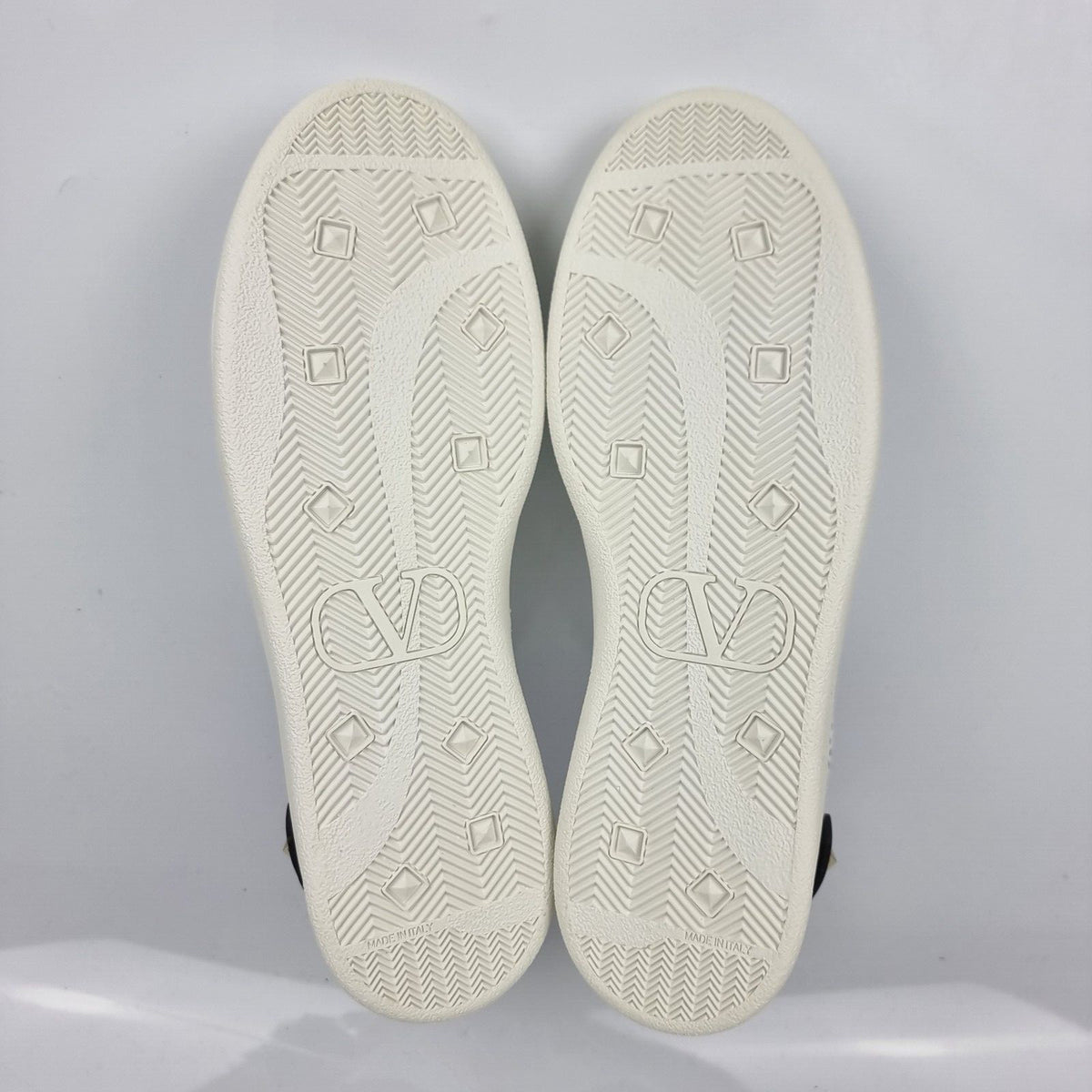 VALENTINO GARAVANI Backnet Men's White And Black Sneakers New Size 42 US 9