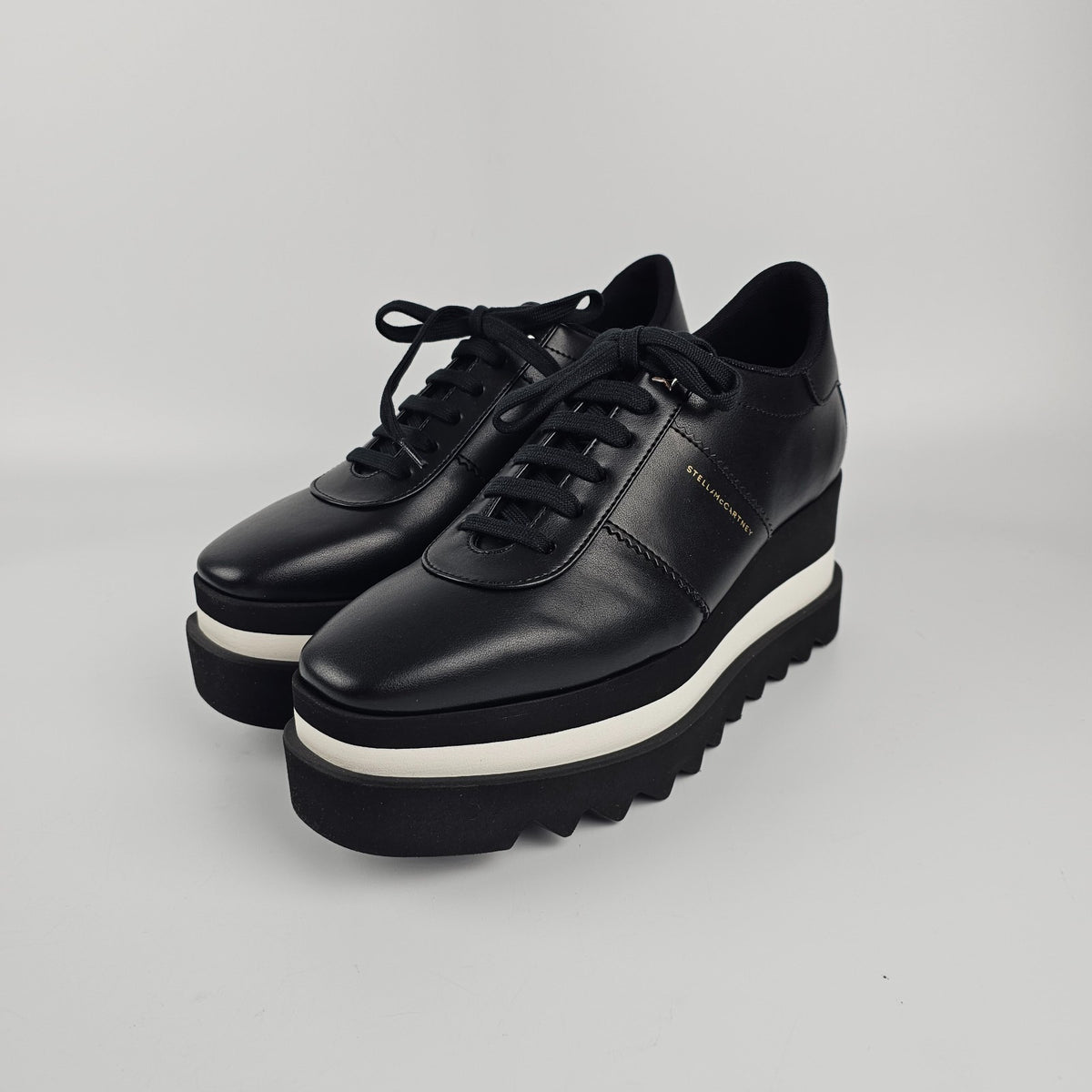STELLA MCCARTNEY Elyse Black Sneakers New