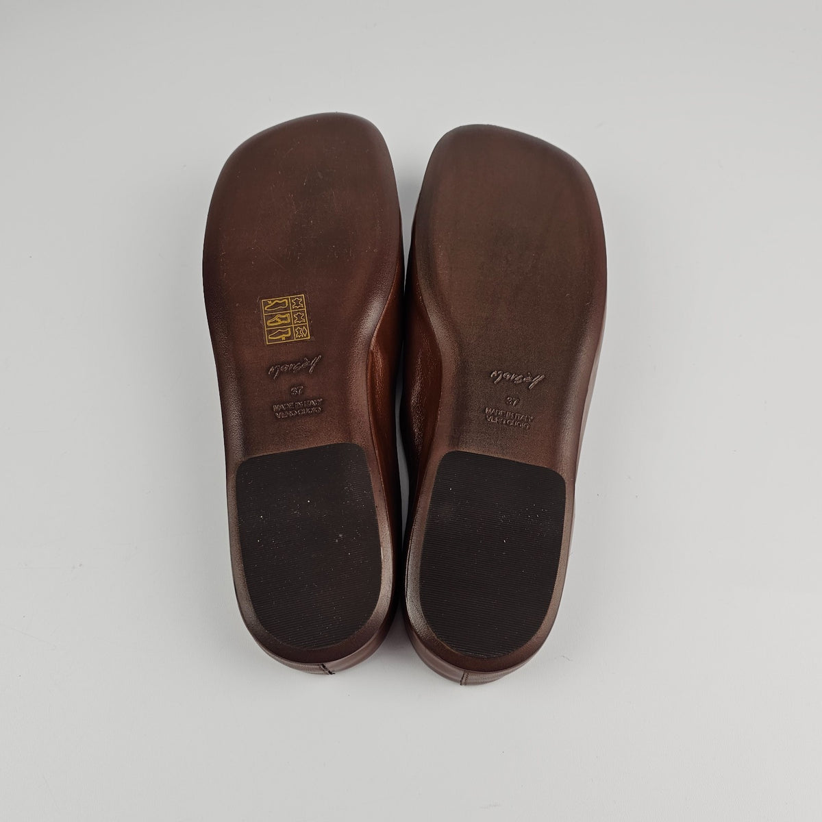 MARSELL Bama Brown Leather Loafers New And Authentic