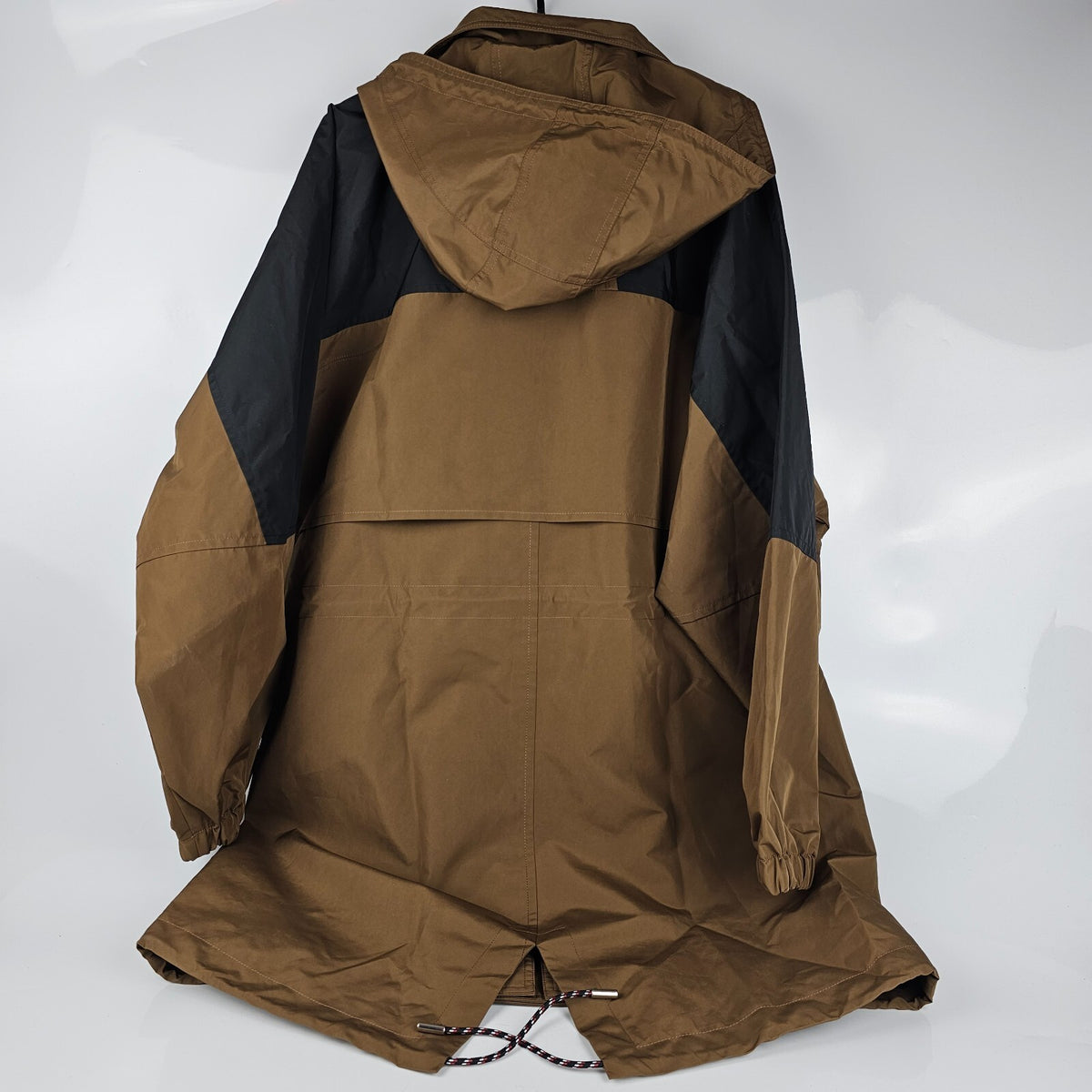 Dior Homme Beige Oversized Hooded Nylon Parka New Size IT52/L