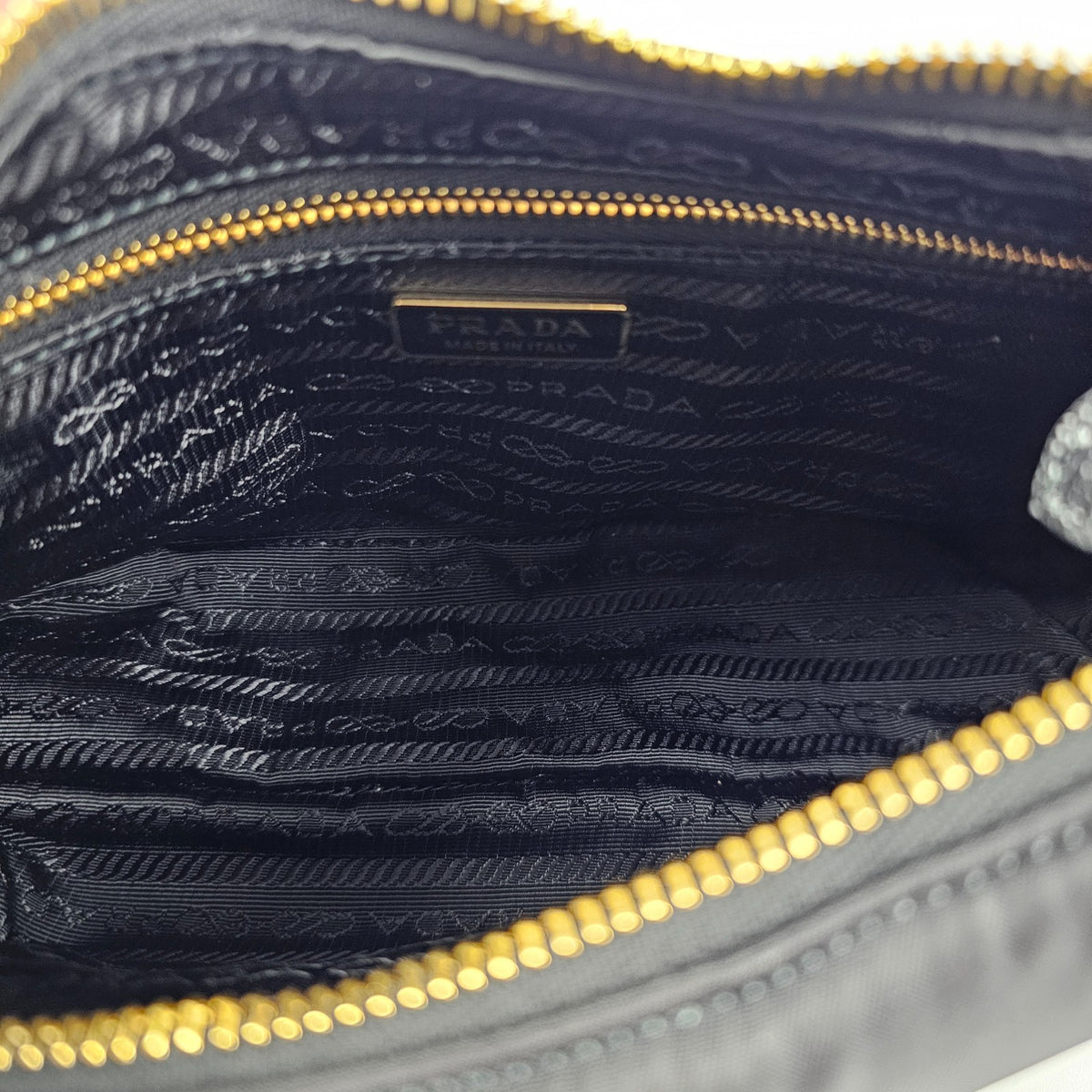 PRADA $1390 Black Re-Edition 2005 Mini Shoulder Bag New & Authentic