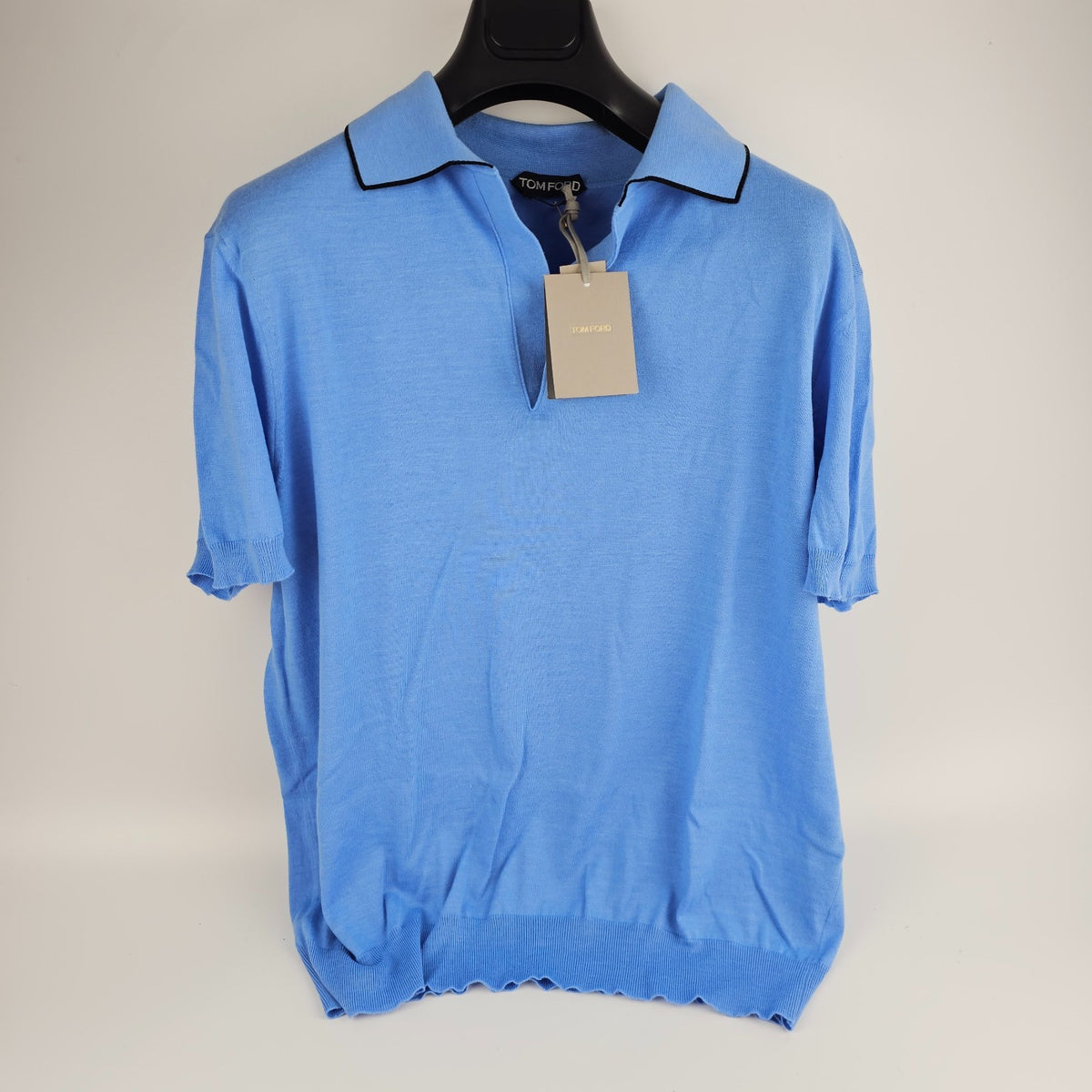TOM FORD Light Blue Silk Shirt New & Authentic