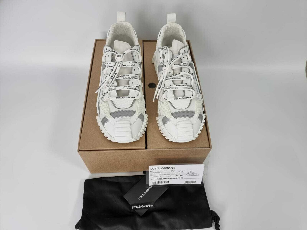 DOLCE&GABBANA NS1 White Sneakers New Size 44 US 11