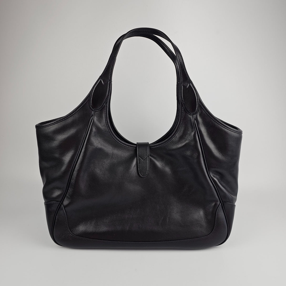GUCCI $3600 Mercato Medium Black Tote Bag New & Authentic