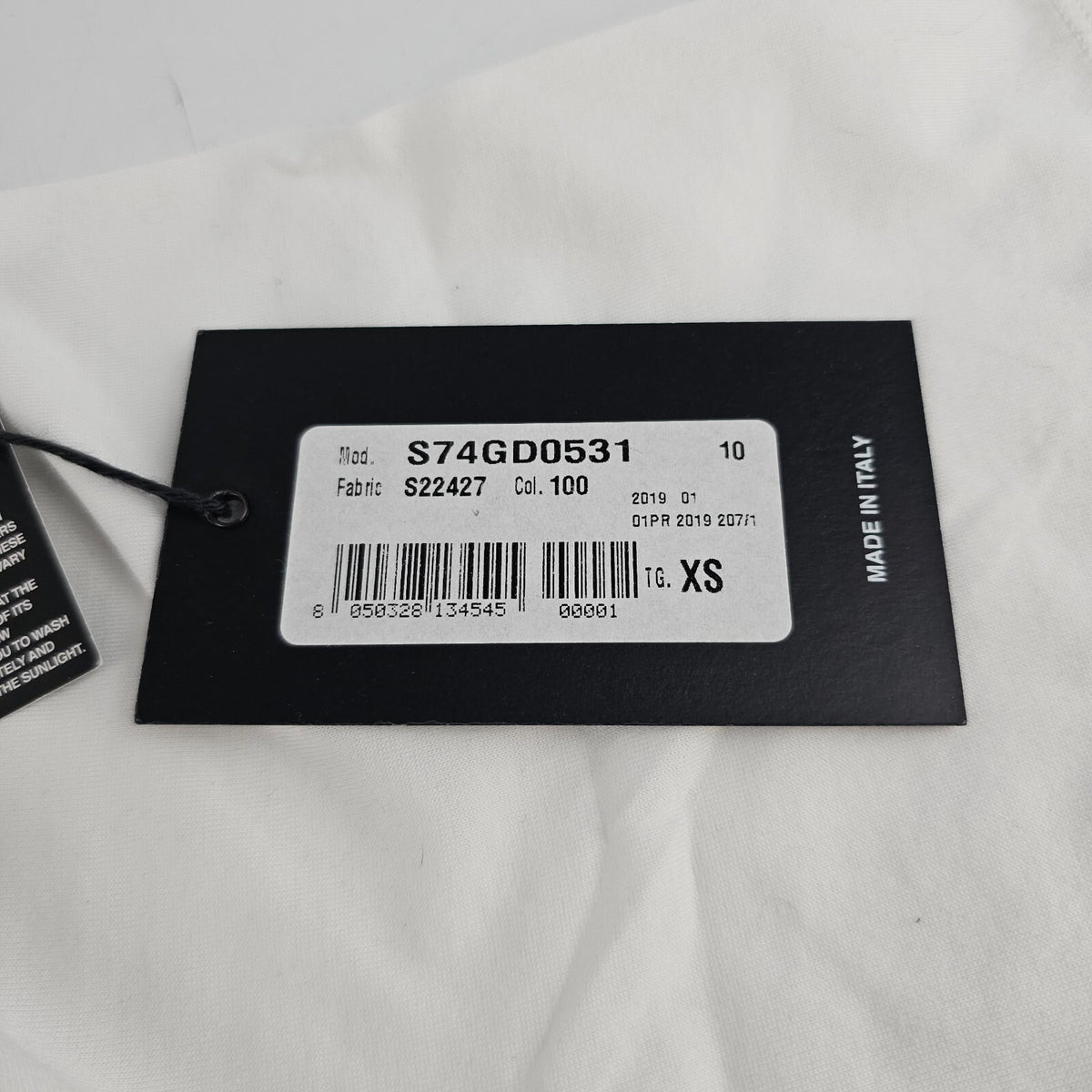 DSQUARED2 White T-shirt Size XS New