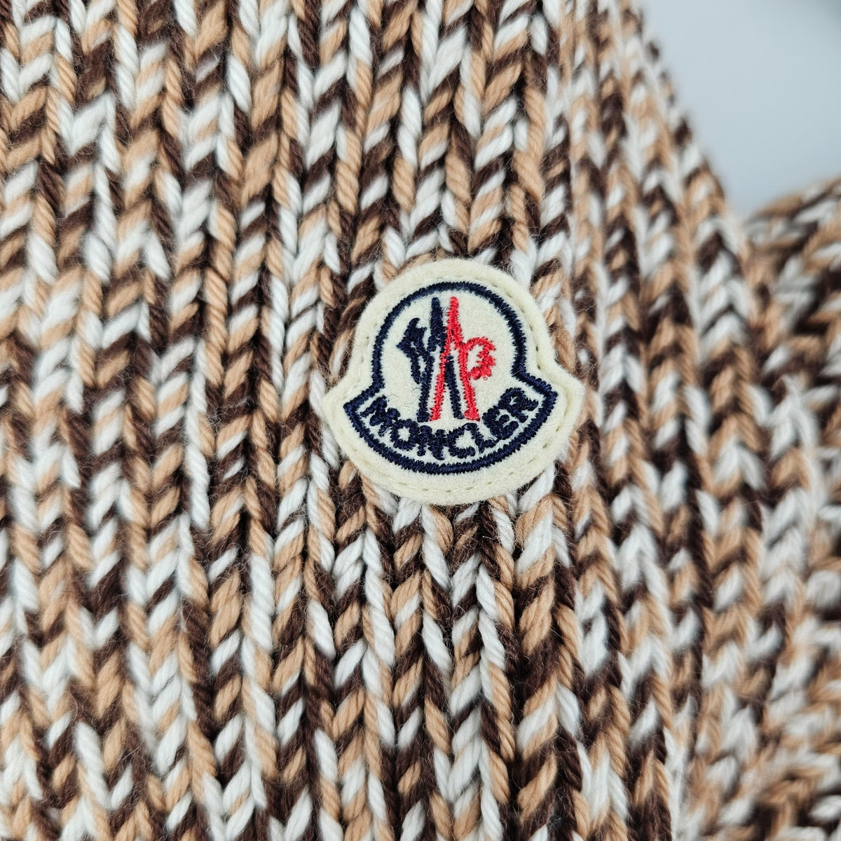 MONCLER $990 Women's Brown Wool Sweater New
