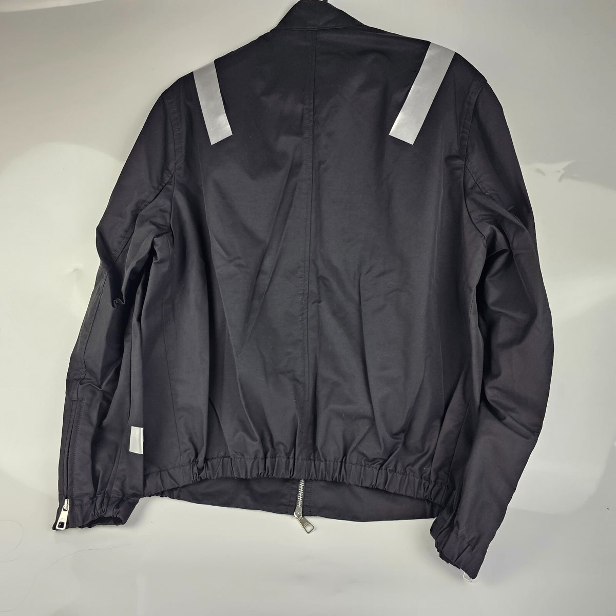 Neil Barrett Black Bomber Jacket Size L New