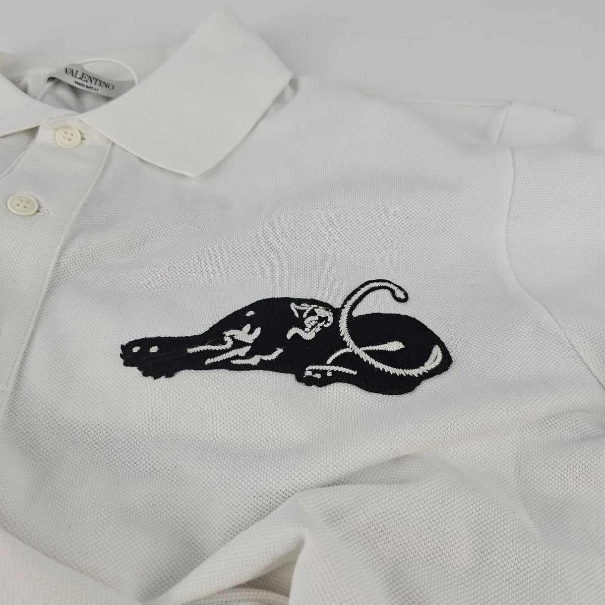 Valentino Men's White Polo Shirt New Size 3XL
