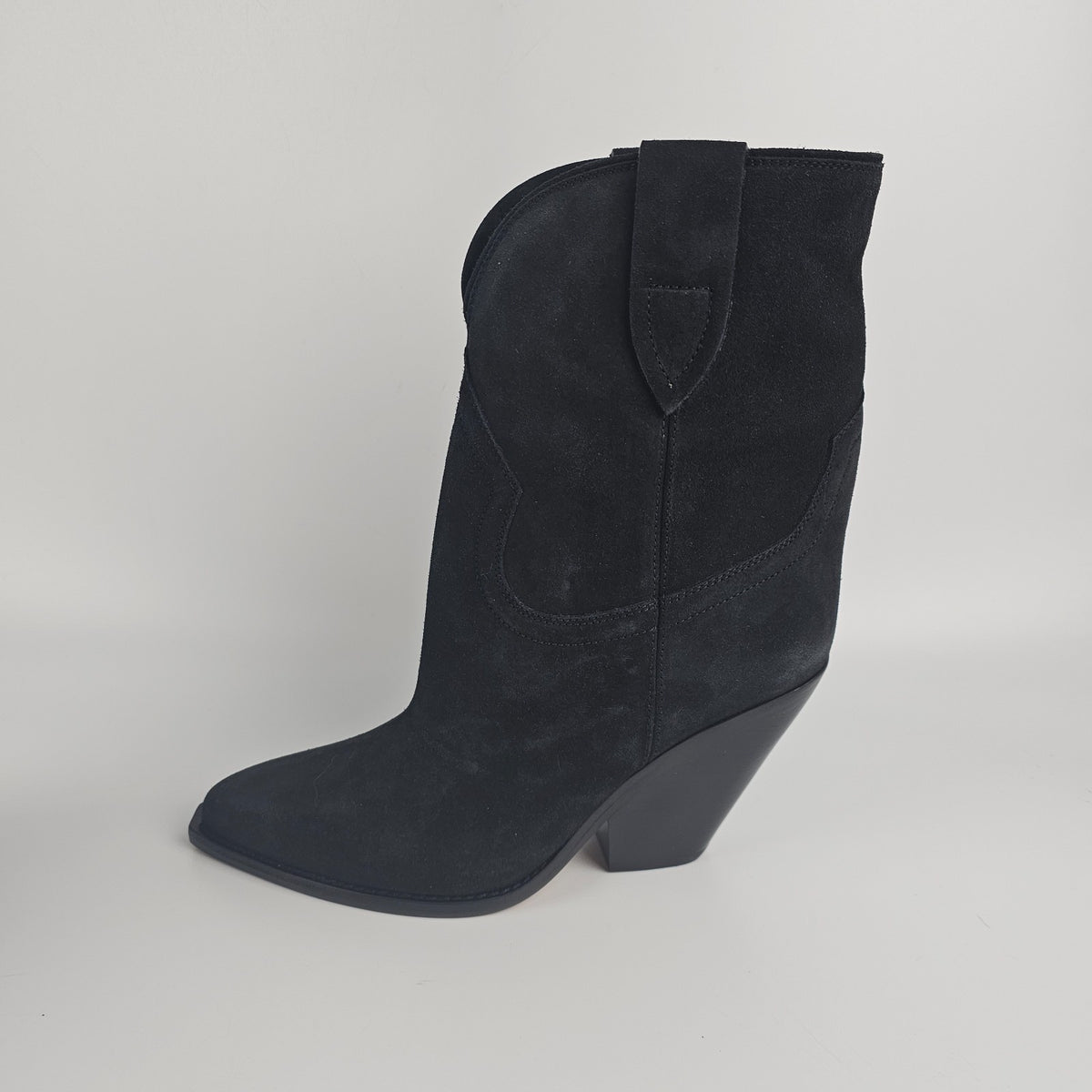 ISABEL MARANT Leyane Black Suede Boots New And Authentic
