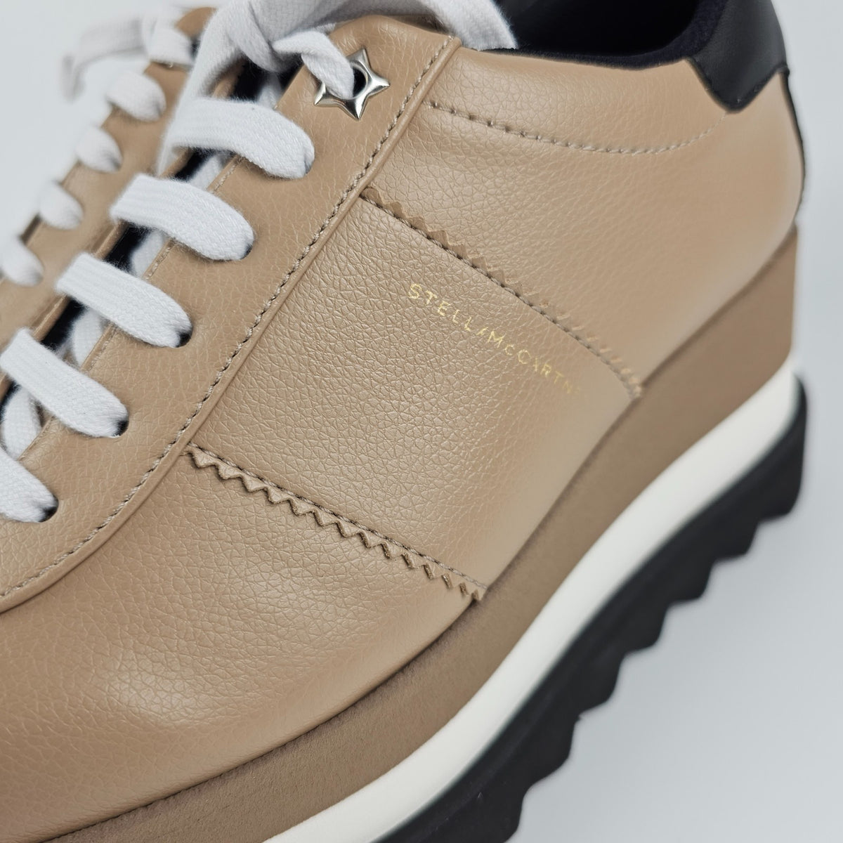 STELLA MCCARTNEY Elyse Beige Sneakers New