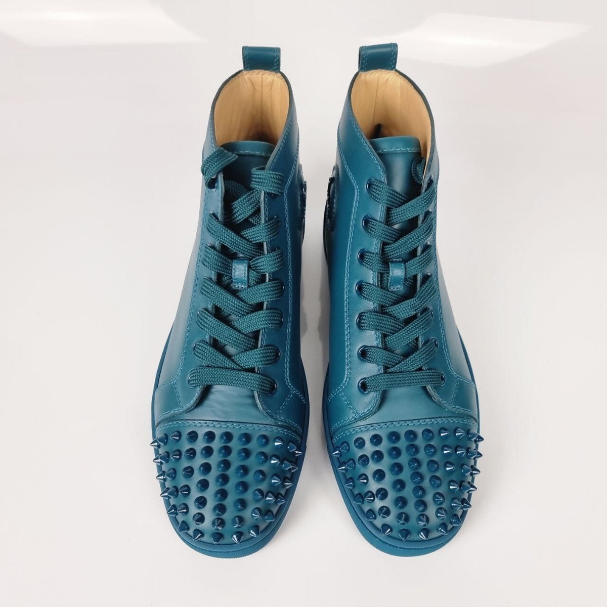 CHRISTIAN LOUBOUTIN Lou Spikes Amazonia Size 41.5 US 8.5