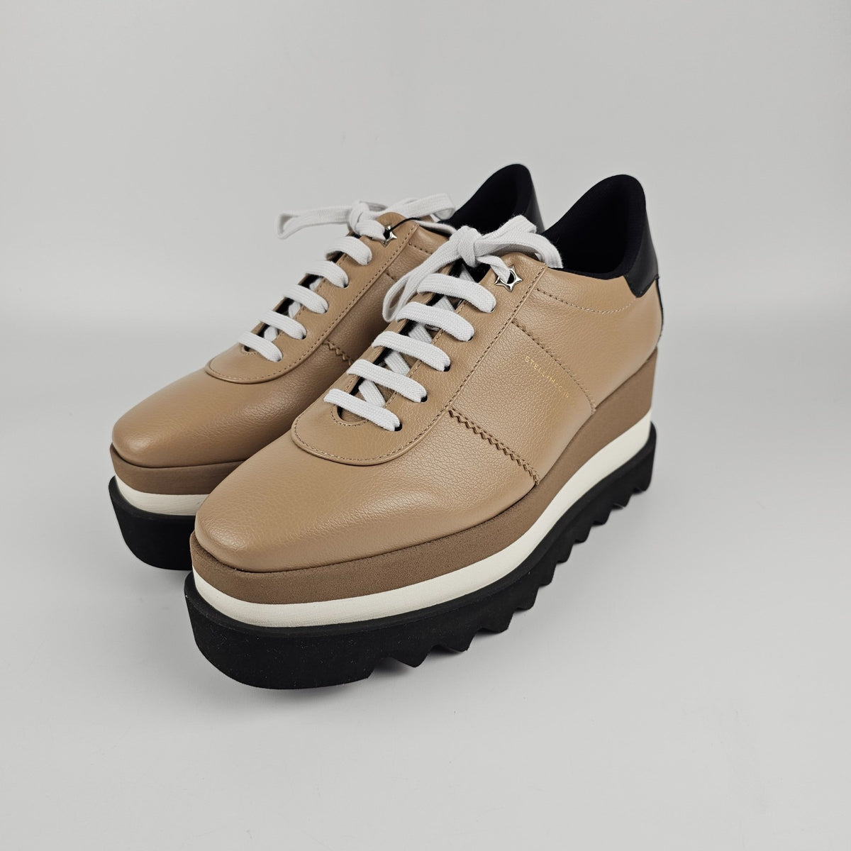 STELLA MCCARTNEY Elyse Beige Sneakers New