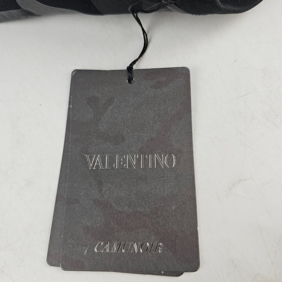 Valentino Black Neoprene Sweater Size XL New