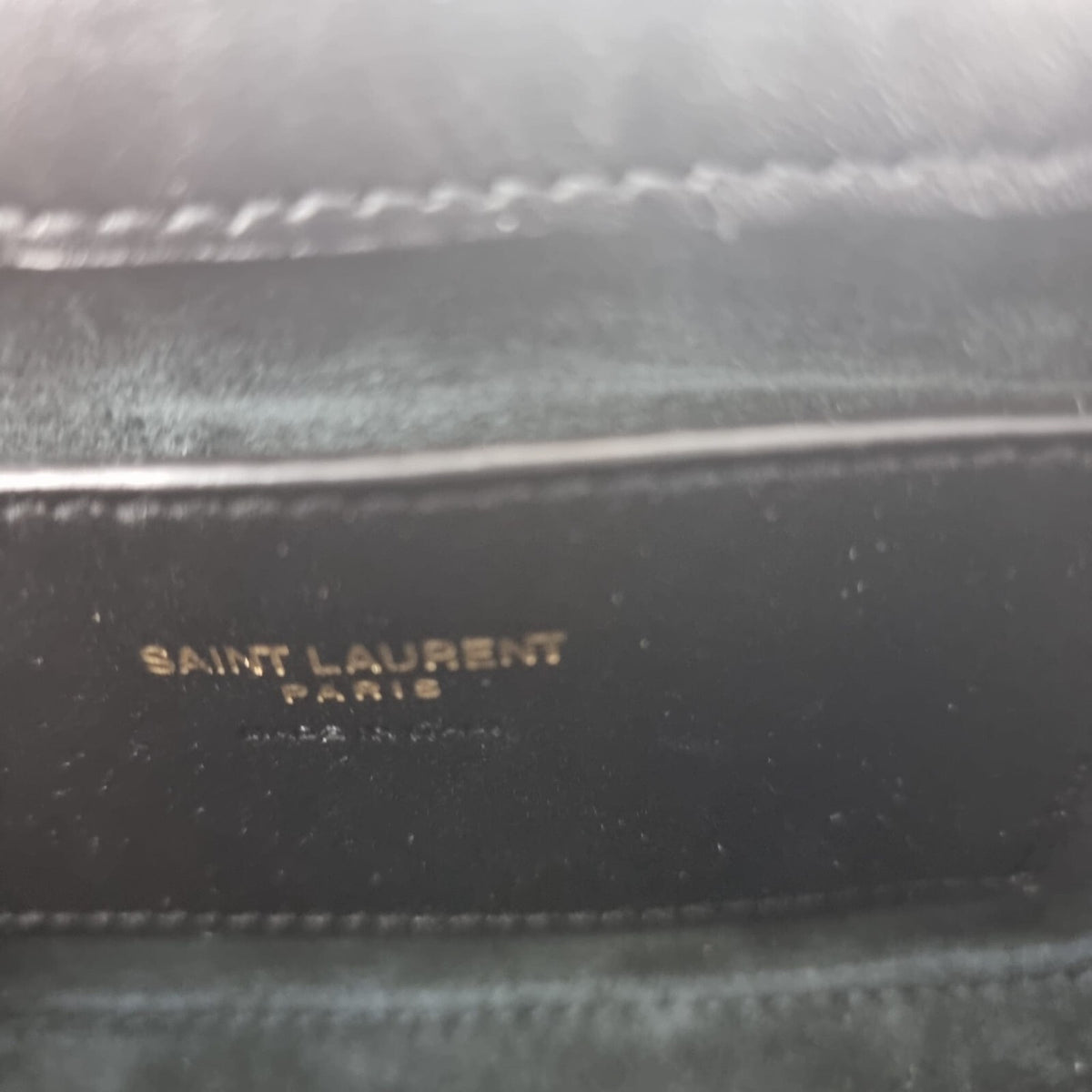 Saint Laurent Mini Le 5 A 7 Black Leather Hobo Bag New
