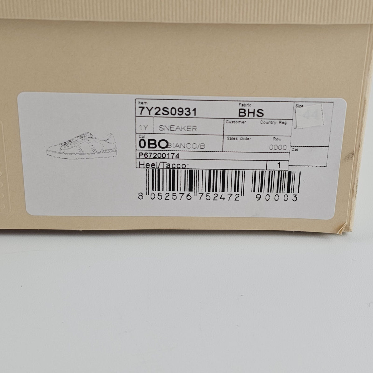 VALENTINO GARAVANI Rockstud Untitled White Sneakers New & Authentic