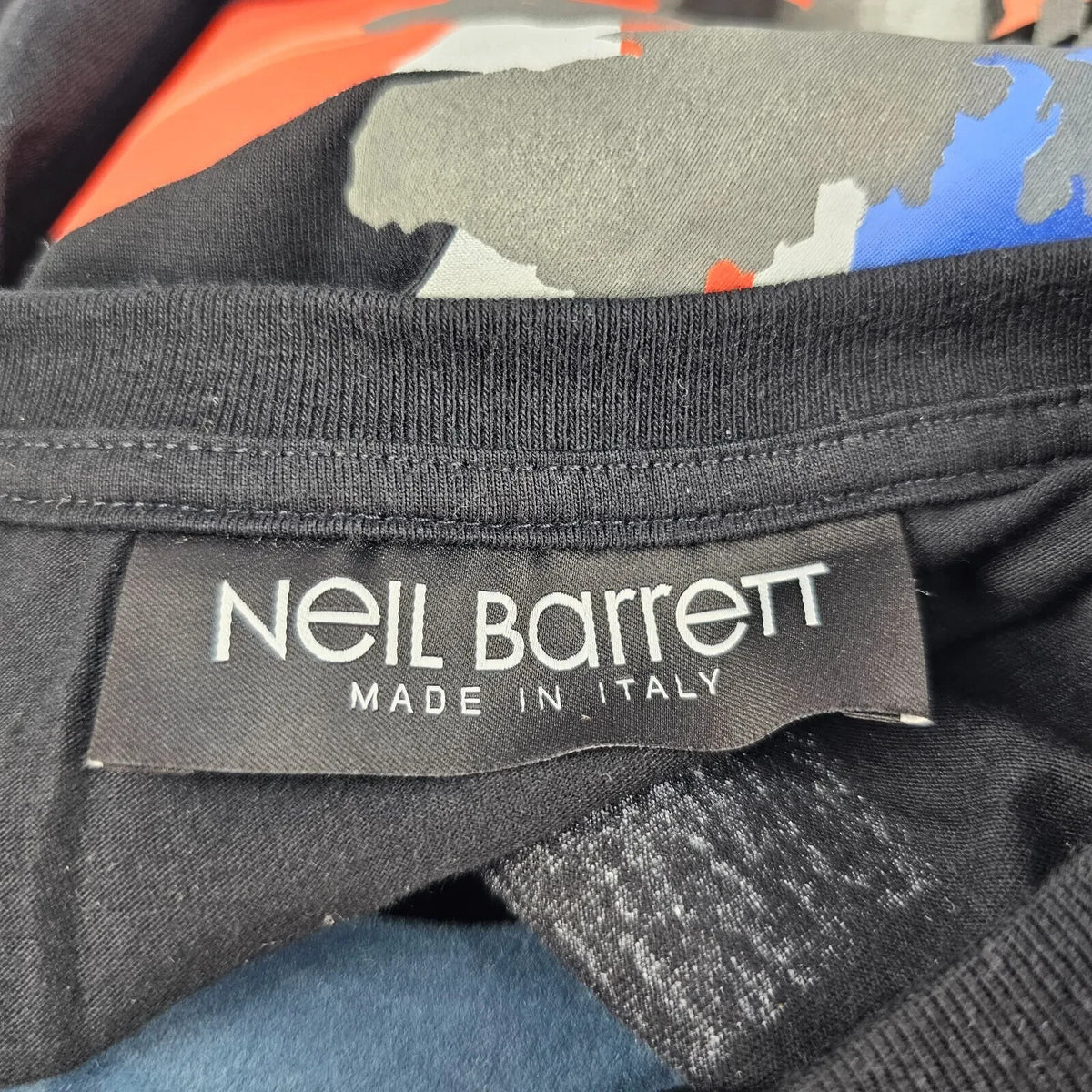 Neil Barrett Black Sid Vicious T-shirt New Size XS