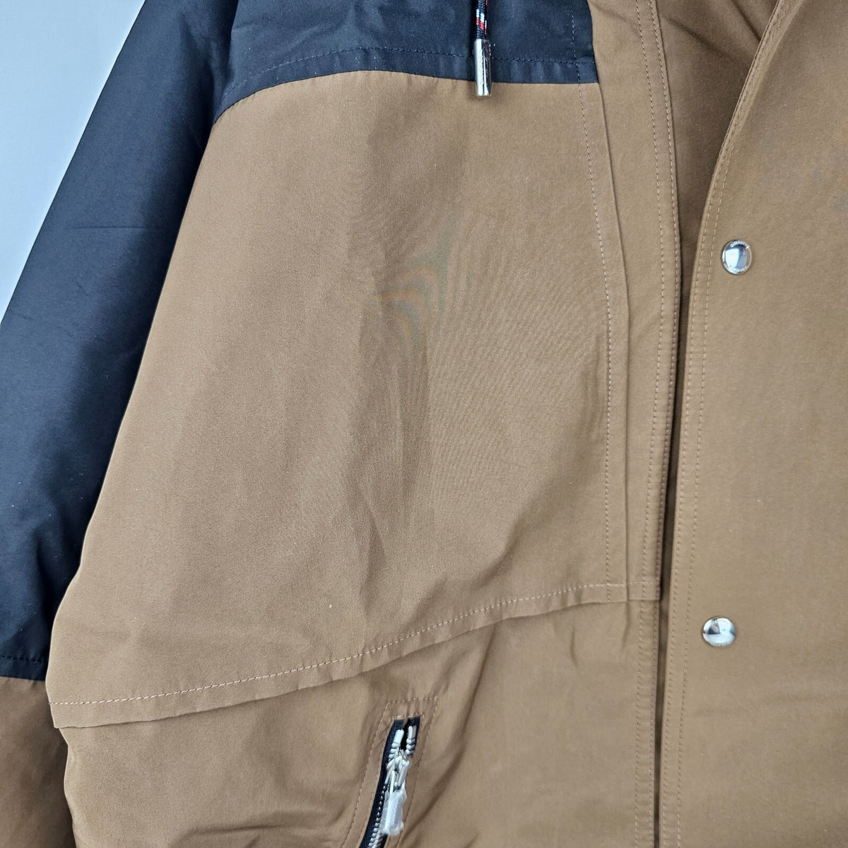 Dior Homme Beige Oversized Hooded Nylon Parka New Size IT52/L