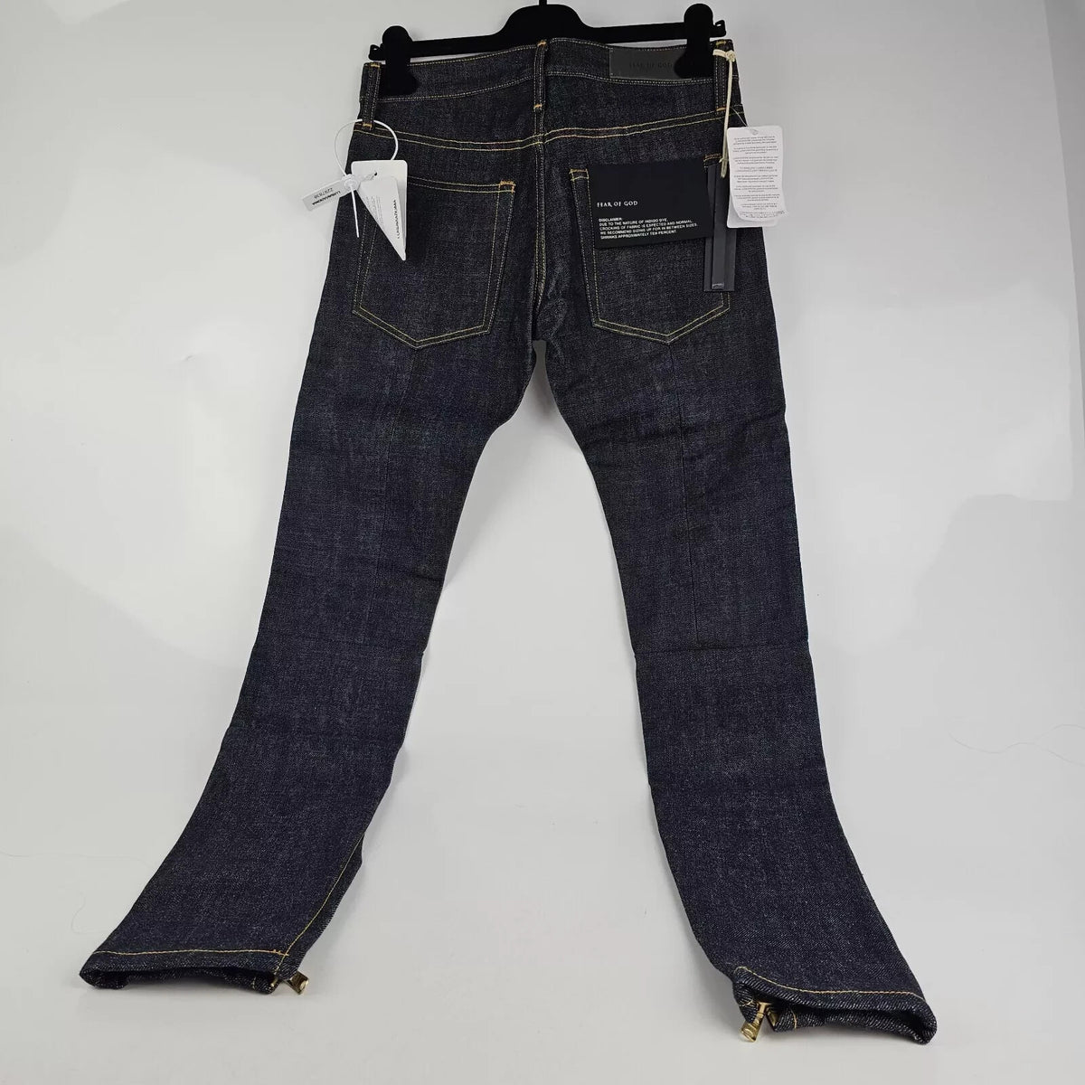Fear Of God Vintage Blue Selvedge Denim Jeans New Size US 28