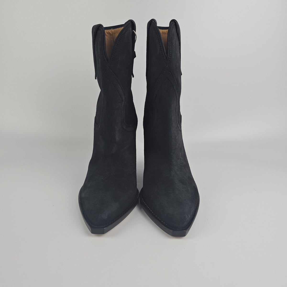 ISABEL MARANT Leyane Black Suede Boots New And Authentic