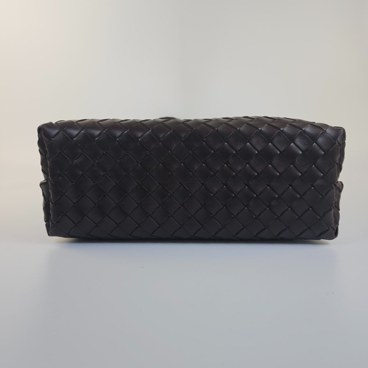 BOTTEGA VENETA Andiamo Medium $5700 Fondant Brown Leather Top Handle Bag New