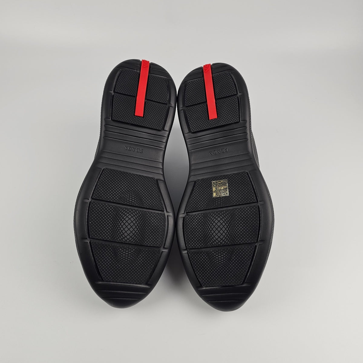 PRADA America's Cup Black Sneakers New & Authentic