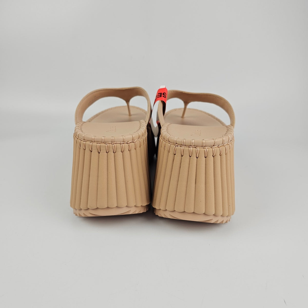 Chloe Nama Beige Platform Sandals New & Authentic