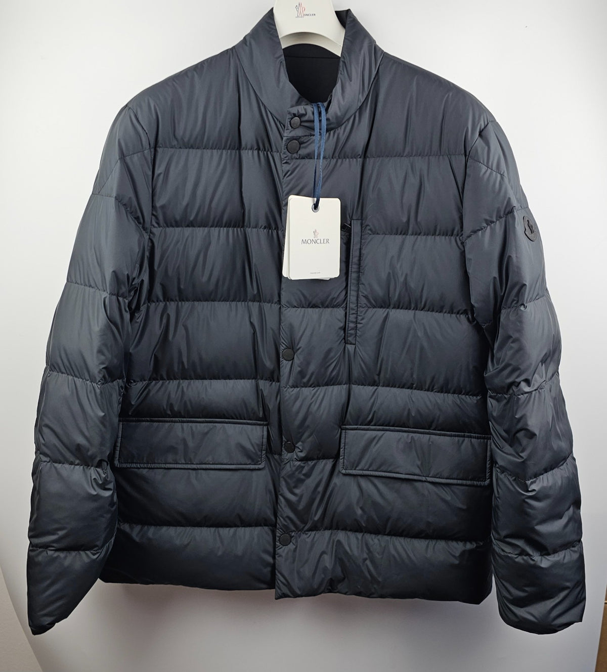 MONCLER Ouille $2250 Men's Black Reversible Down Jacket New