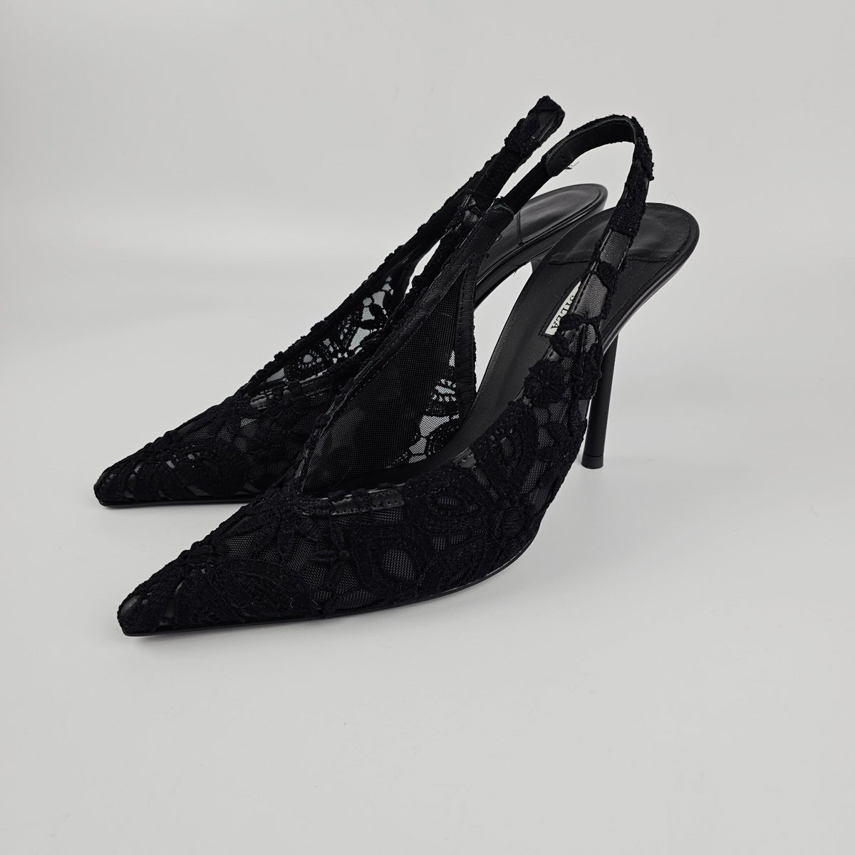 LE SILLA Chantilly Black 100mm Pumps New & Authentic
