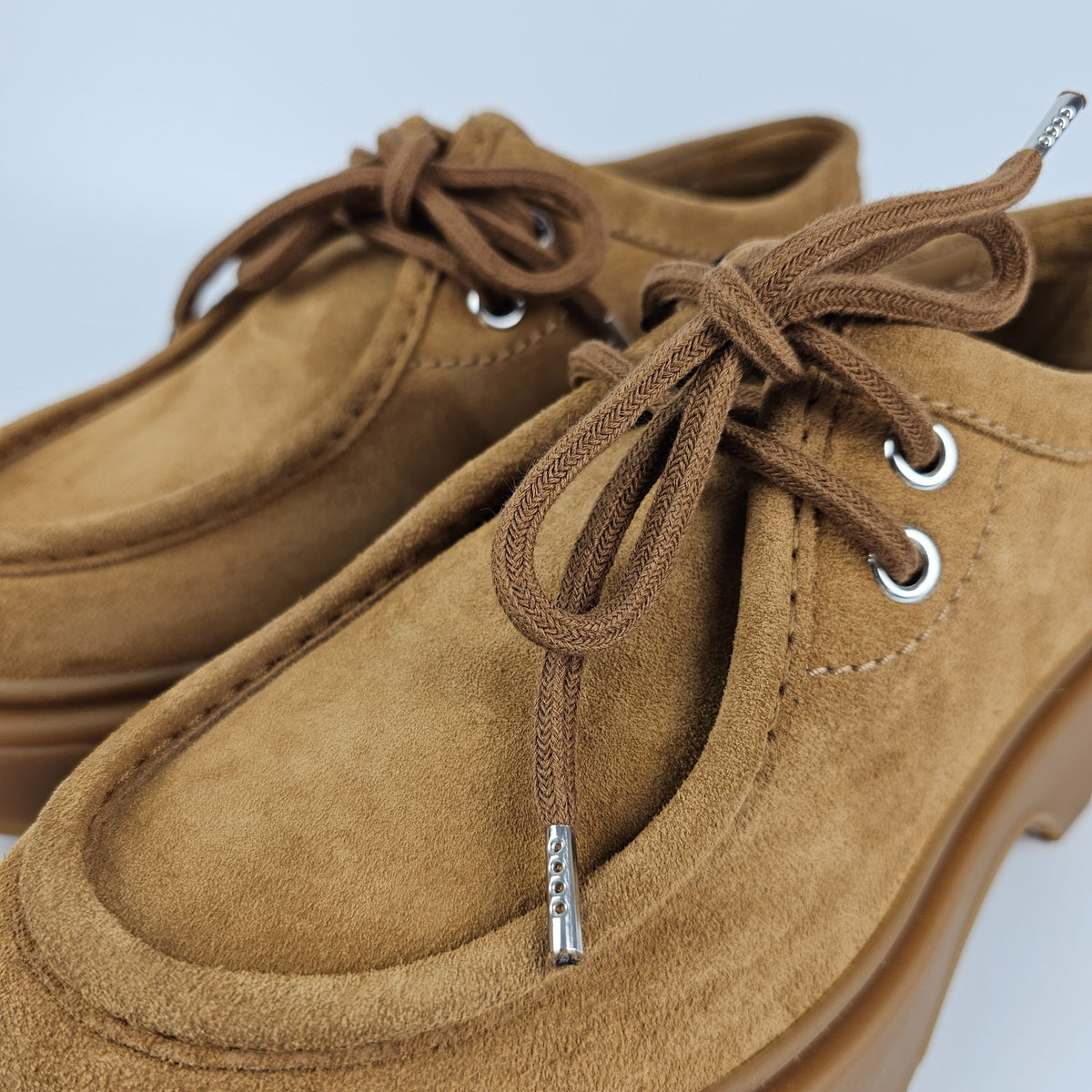 ALEXANDER MCQUEEN $890 Men's Rover Tan Suede Shoes New