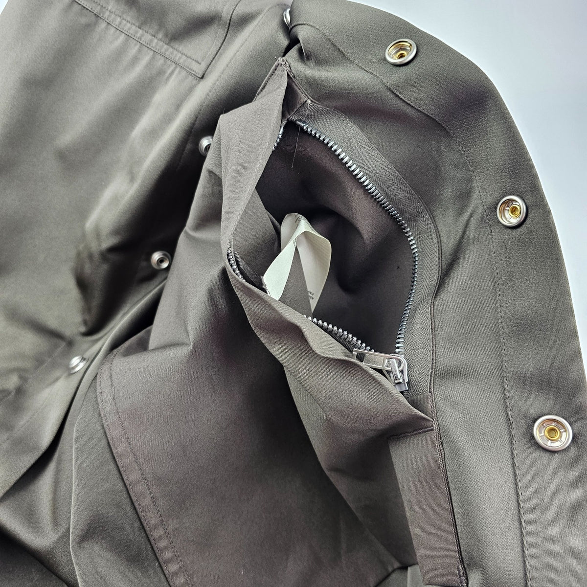 RICK OWENS Temple Outershirt Brown Shirt New & Authentic