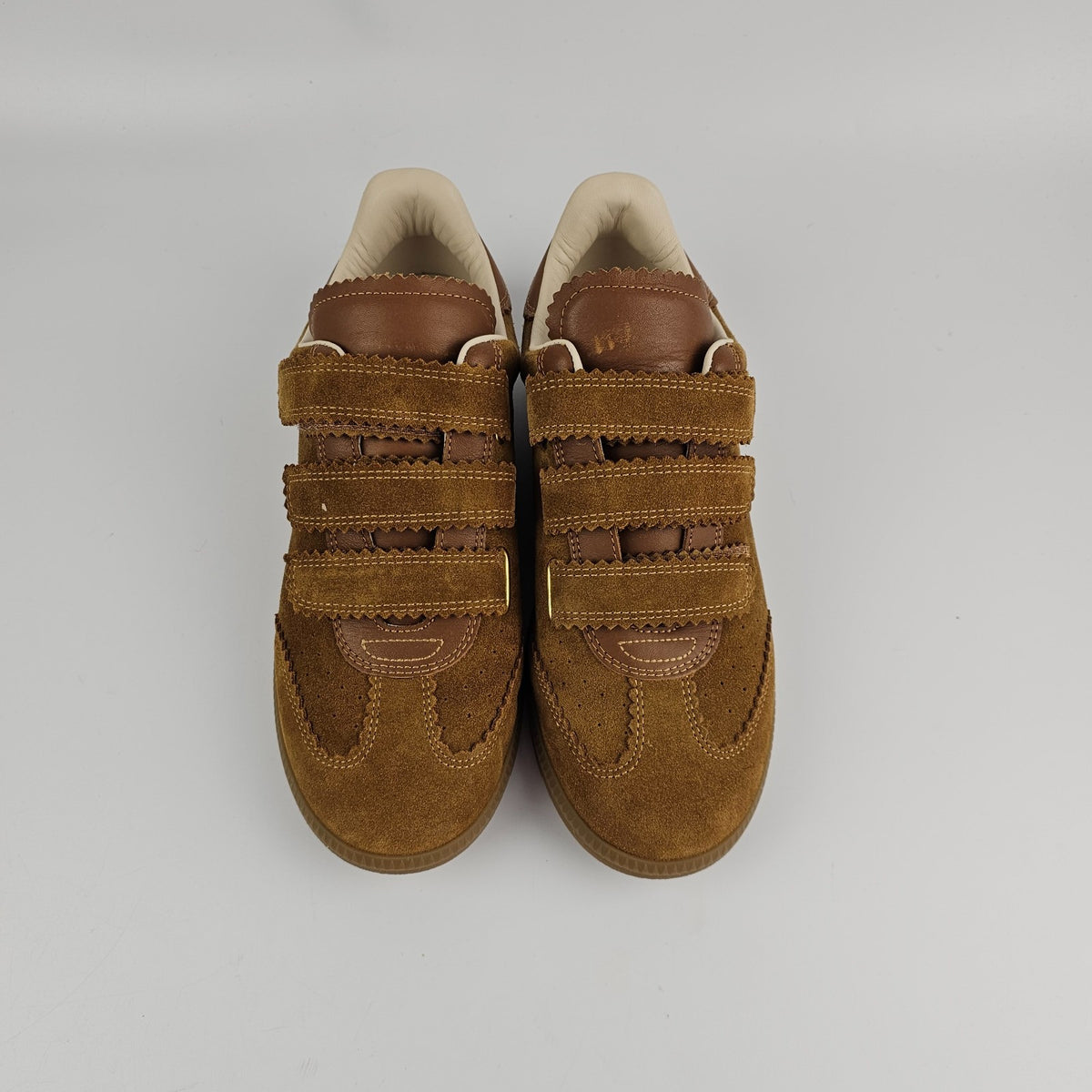 ISABEL MARANT Beth Brown Suede Sneakers New & Authentic
